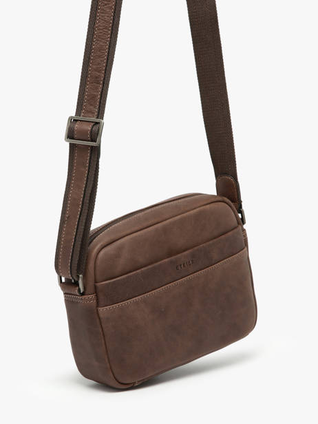 Crossbody Bag Etrier Brown spider ESPI710M other view 2