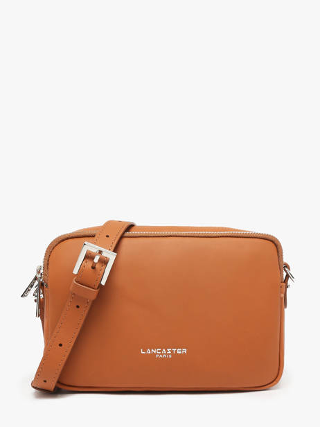 Shoulder Bag Donna Ama Leather Lancaster Brown donna ama 68