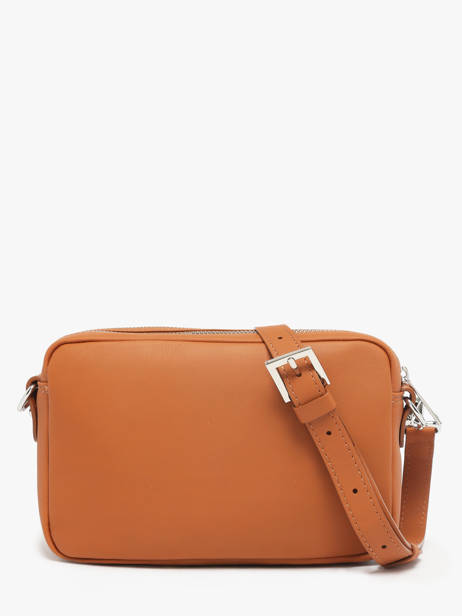 Shoulder Bag Donna Ama Leather Lancaster Brown donna ama 68 other view 3
