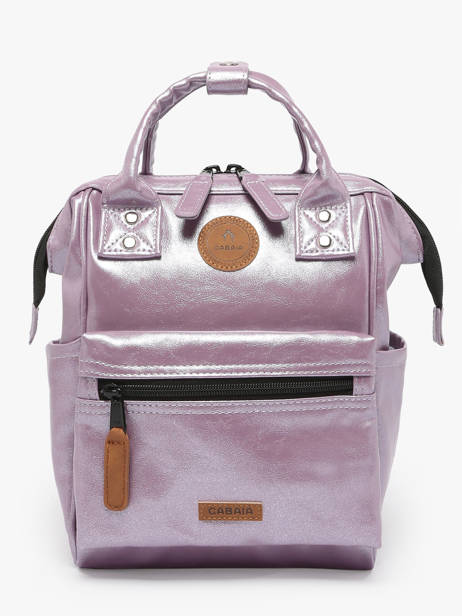 1 Compartment Backpack Cabaia Violet adventurer XS other view 1
