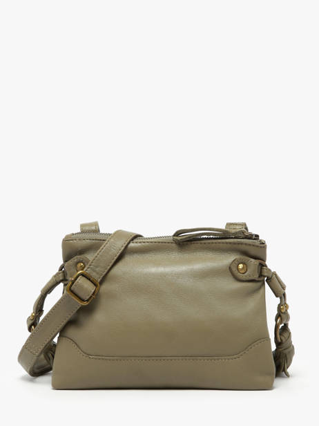 Shoulder Bag Cow Leather Basilic pepper Green cow BCOW82 other view 4