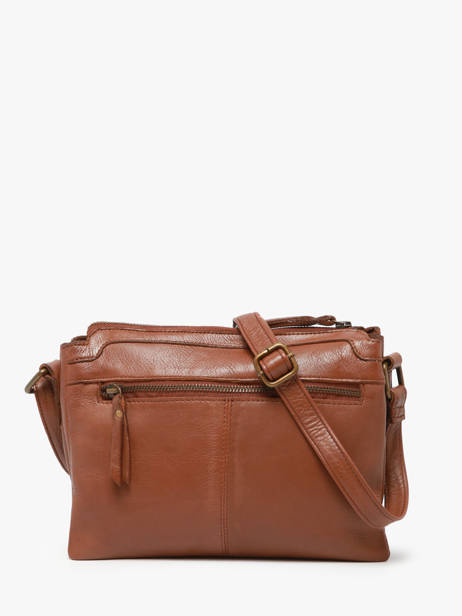 Shoulder Bag Cow Leather Basilic pepper Brown cow BCOW83 other view 4