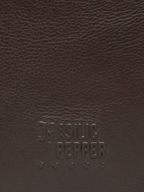 Handbag Cow Leather Basilic pepper Brown cow BCOW80 other view 5
