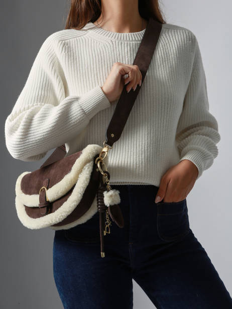 Shoulder Bag Alpin Leather Etrier Brown alpin EALP050S other view 1