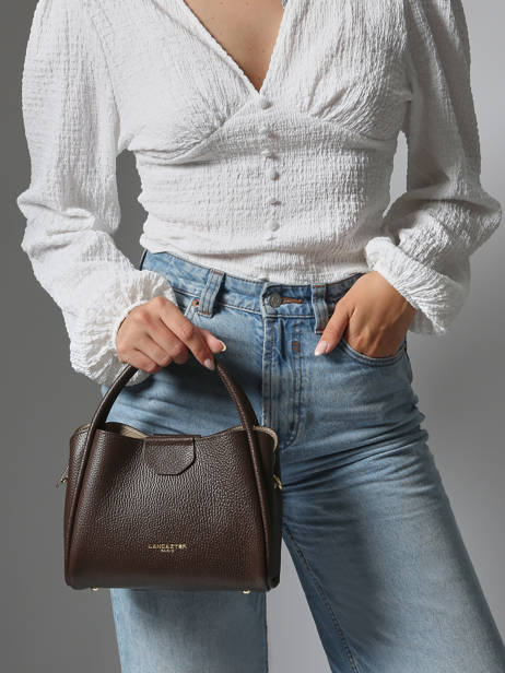 Sac à Main Ida Double Cuir Lancaster Marron ida double 83 vue secondaire 1