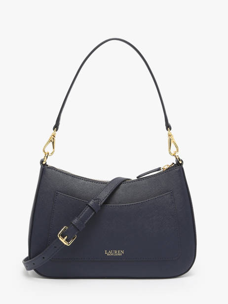 Leather Danni 26 Shoulder Bag Lauren ralph lauren Blue danni 31883768 other view 3