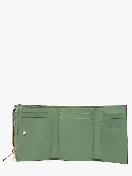 Longchamp Epure timeless Portefeuilles Vert
