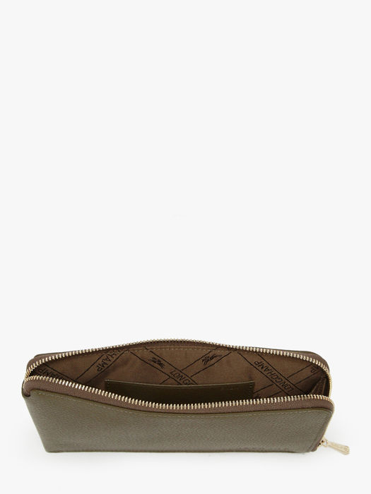 Longchamp Le foulonné Clutches Green
