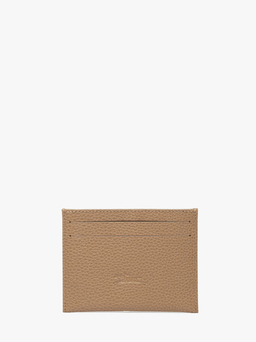 Longchamp Le foulonné Bill case / card case Beige