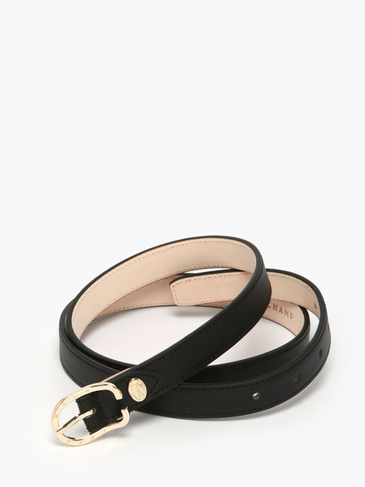 Longchamp Ceinture archive 20mm Belts Black