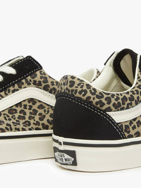 Sneakers En Cuir Vans Noir women D6WYY61 vue secondaire 2