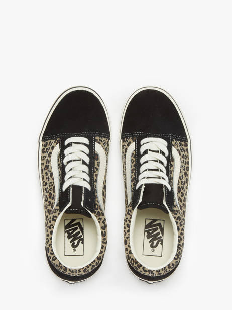 Sneakers En Cuir Vans Noir women D6WYY61 vue secondaire 3