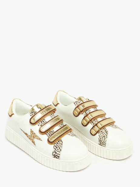 Sneakers Vanessa wu Or women BK2803OR vue secondaire 1