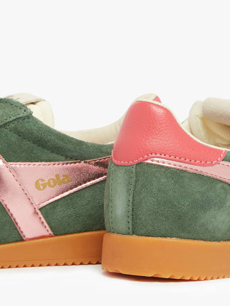 Sneakers En Cuir Gola Vert women CLB790 vue secondaire 2