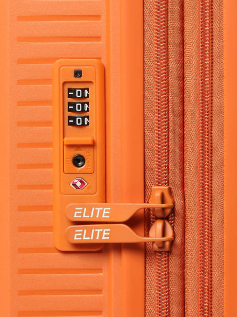 Expandable Hardside Luggage Fjord Elite Orange fjord E4725 other view 1