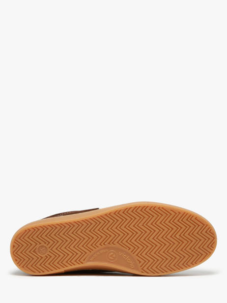Sneakers En Cuir Victoria Marron women 1126218 vue secondaire 4
