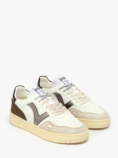 Sneakers En Cuir Victoria Blanc women 1257135 vue secondaire 1