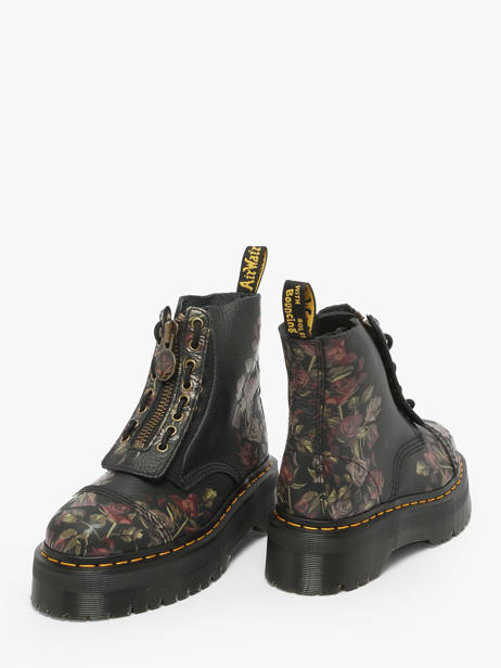 Boots In Leather Dr martens Black women 32050001 other view 2