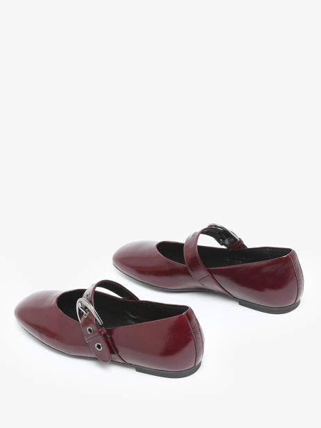 Ballerines En Cuir Gabor Rouge accessoires 25 vue secondaire 2