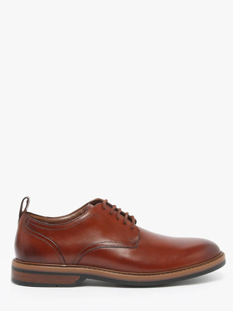 Derby Shoes In Leather Clarks Brown men 26183252