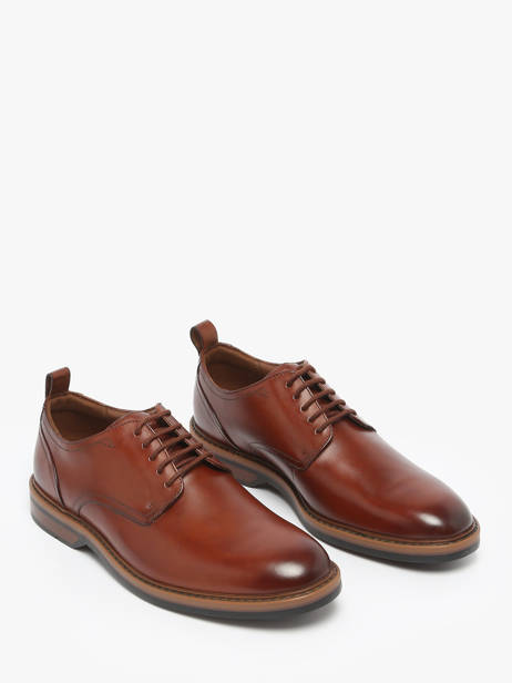 Derby Shoes In Leather Clarks Brown men 26183252 other view 1