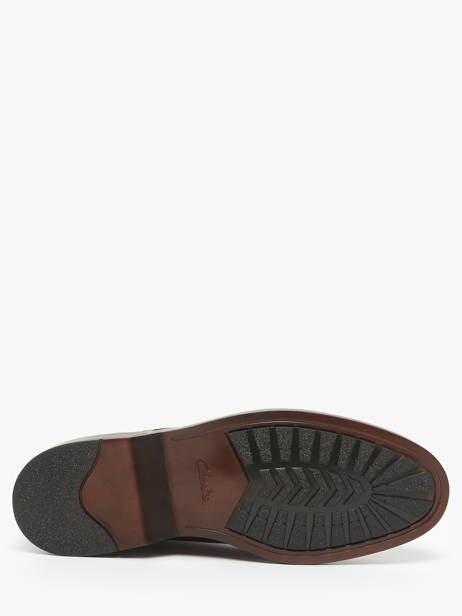 Derby Shoes In Leather Clarks Brown men 26183252 other view 4