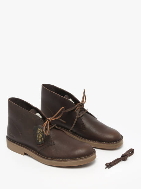 Boots In Leather Clarks Brown men 26183363 other view 1