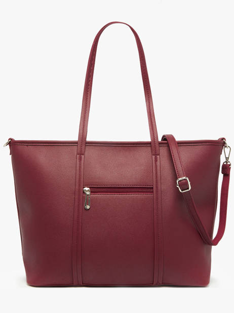 Sac Porté épaule Saffiano Miniprix Blanc saffiano F8594 vue secondaire 2