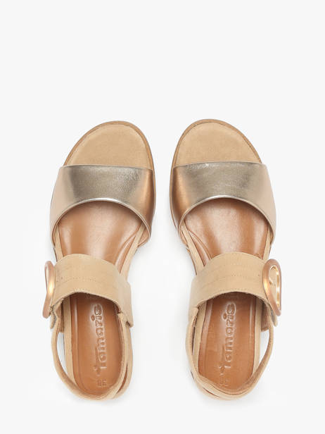 Sandales En Cuir Tamaris Multicolore accessoires 42 vue secondaire 3