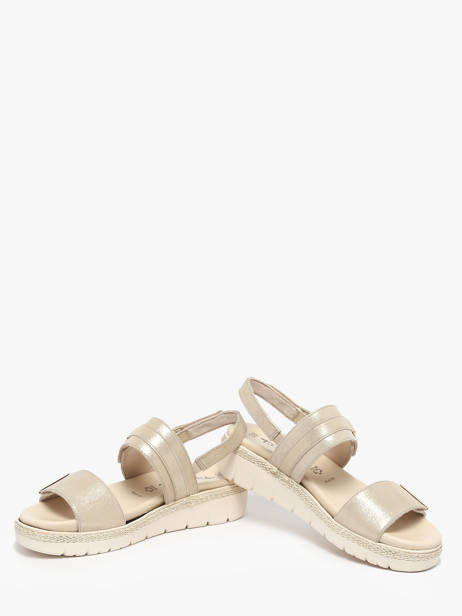 Sandales En Cuir Tamaris Beige accessoires 44 vue secondaire 2