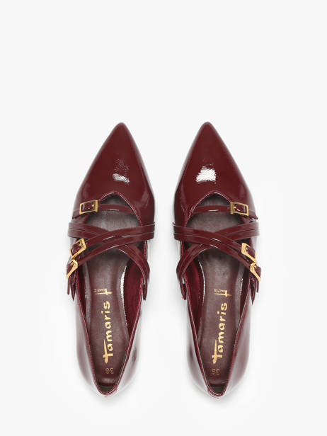 Ballerines Avec Brides Tamaris Rouge accessoires 45 vue secondaire 3