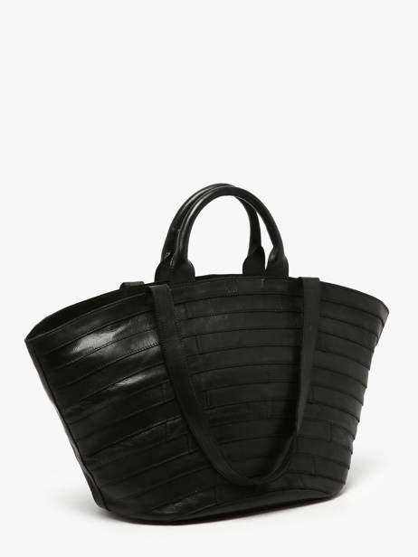 Shoulder Bag Heritage Leather Biba Black heritage LEB1L other view 2