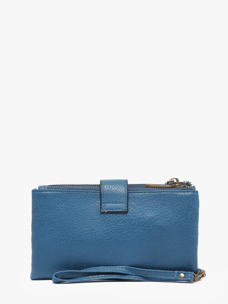 Wallet With Coin Purse Miniprix Blue soft 195 other view 2