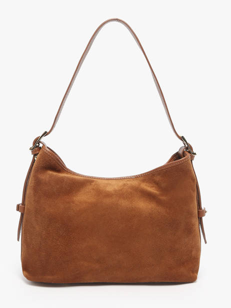 Shoulder Bag Velvet Caviar Leather Milano Brown velvet caviar VC250610 other view 3
