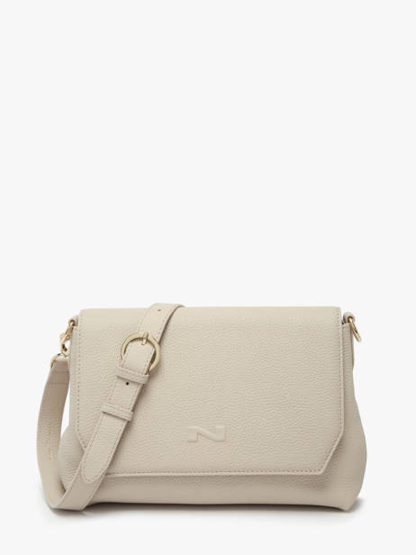 Leather Tycia Crossbody Bag Nathan baume Beige victoria 89