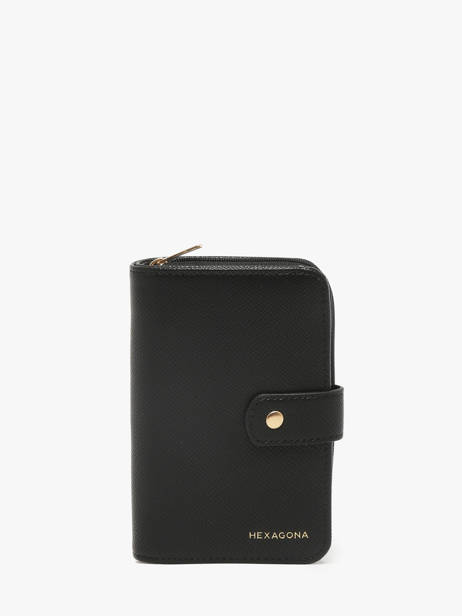 Wallet Hexagona Black merline 258455