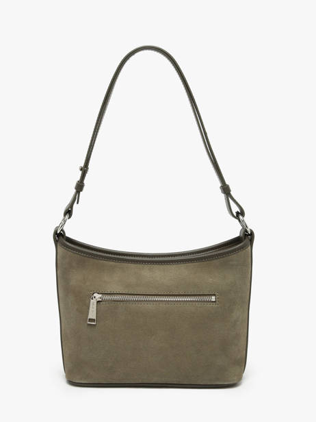 Shoulder Bag Suede Leather Lancaster Green suede 80 other view 4