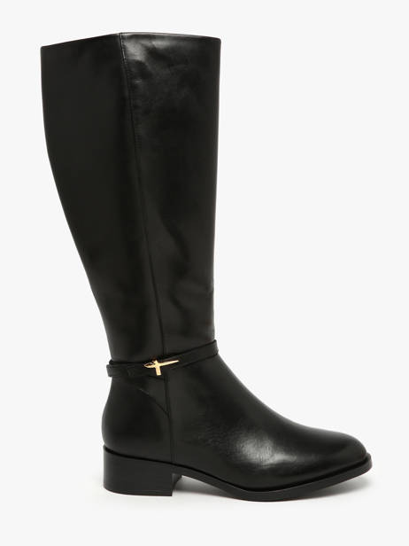 Bottes Cavalières En Cuir Tamaris Noir accessoires 43
