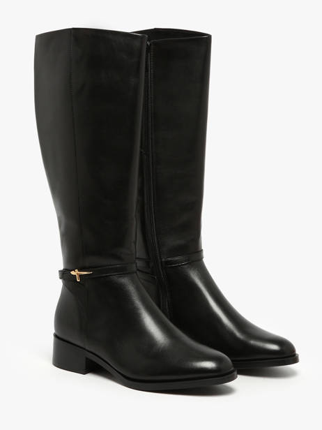 Bottes Cavalières En Cuir Tamaris Noir accessoires 43 vue secondaire 1