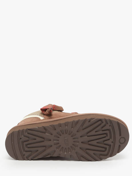 Sneakers Lowmel En Cuir Ugg Marron accessoires 1144032 vue secondaire 4