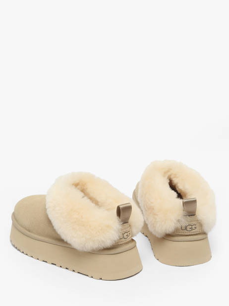 Bottines Plateforme En Cuir Ugg Beige accessoires 1171393 vue secondaire 2