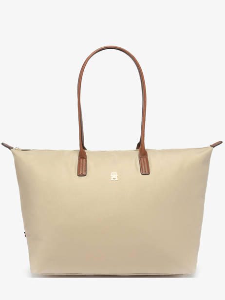 Shoulder Bag Popette Nylon Tommy hilfiger Beige popette AW17996
