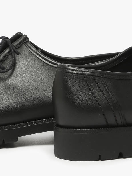 Chaussures Derbies En Cuir Kleman Noir accessoires PADRINI vue secondaire 2