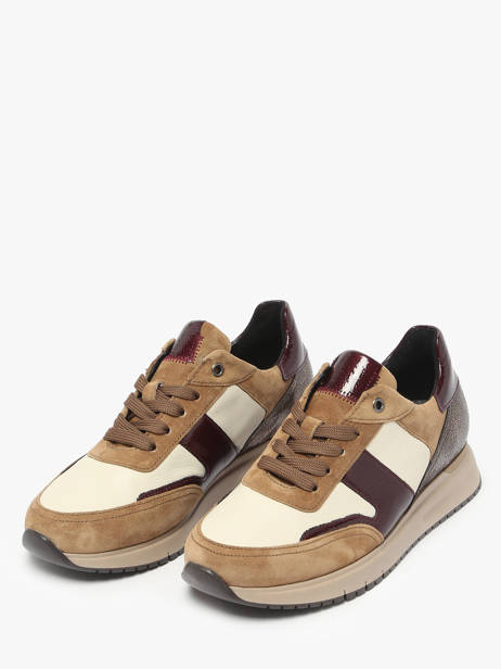 Sneakers En Cuir Gabor Marron accessoires 20 vue secondaire 1