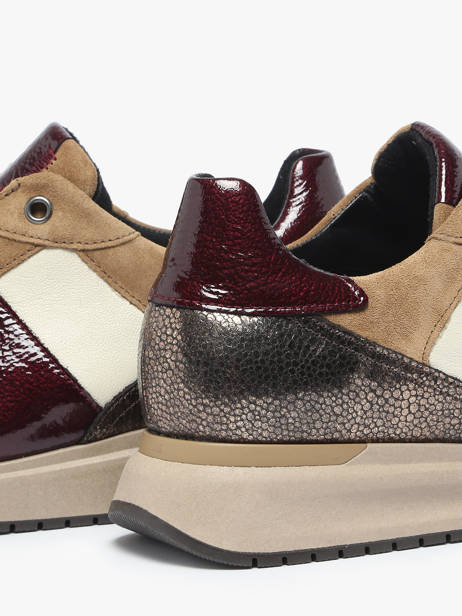 Sneakers En Cuir Gabor Marron accessoires 20 vue secondaire 2