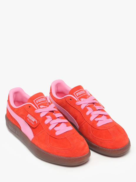Sneakers En Cuir Puma Rouge accessoires 39646372 vue secondaire 1