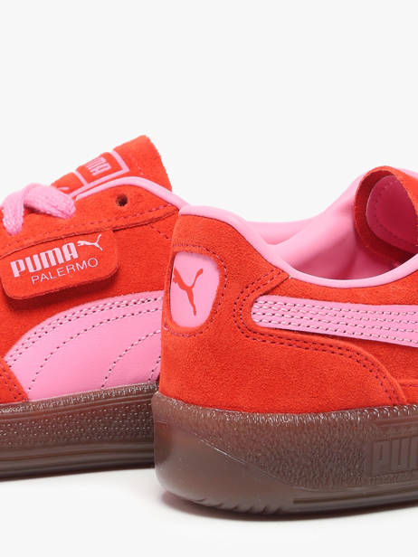 Sneakers En Cuir Puma Rouge accessoires 39646372 vue secondaire 2