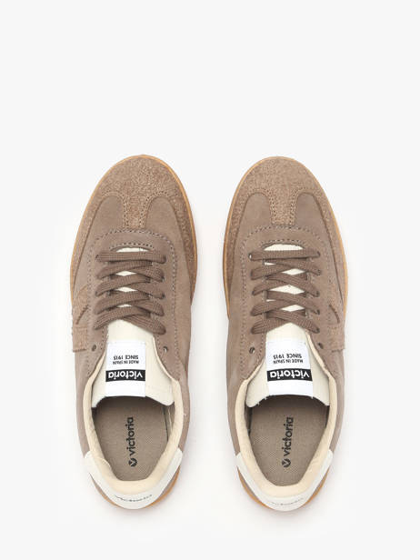 Sneakers Berlin En Cuir Victoria Marron accessoires 1126229 vue secondaire 3