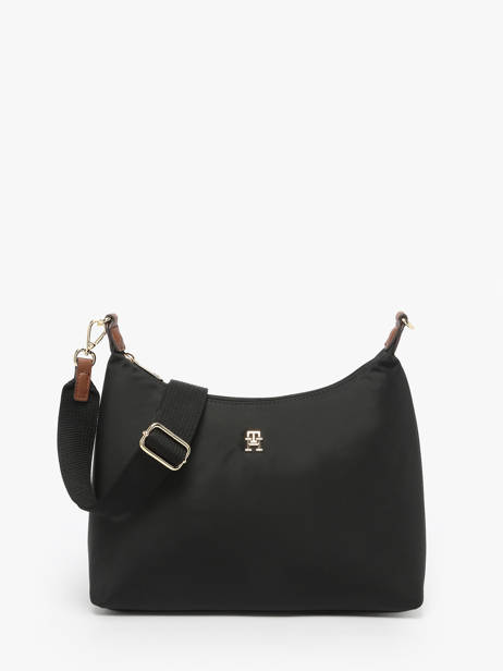 Crossbody Bag Popette Nylon Tommy hilfiger Black popette AW17937