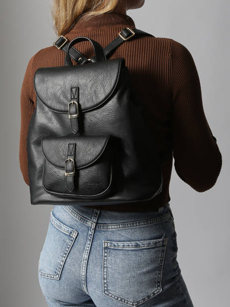 Backpack Toscane Hexagona Black toscane 579735 other view 1